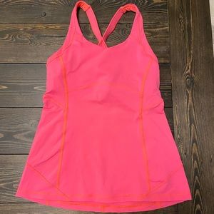 Pink Lululemon tank
